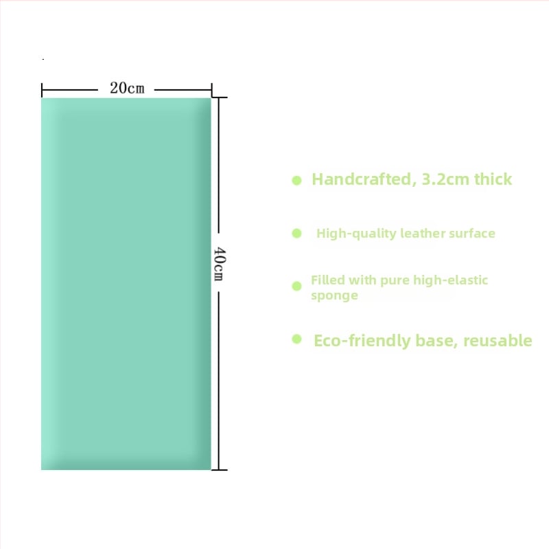 Vaikų apsauginė minkšta sieninė kilimėlis su lipnia tatami baze galvai ir nugarai — PVC medžiaga, animacinio stiliaus, vienos spalvos raštas, pritaikoma, tinkama svetainei, miegamajam, lauke ir restoranams