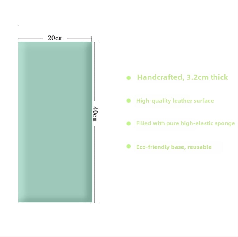 Vaikų apsauginė minkšta sieninė kilimėlis su lipnia tatami baze galvai ir nugarai — PVC medžiaga, animacinio stiliaus, vienos spalvos raštas, pritaikoma, tinkama svetainei, miegamajam, lauke ir restoranams