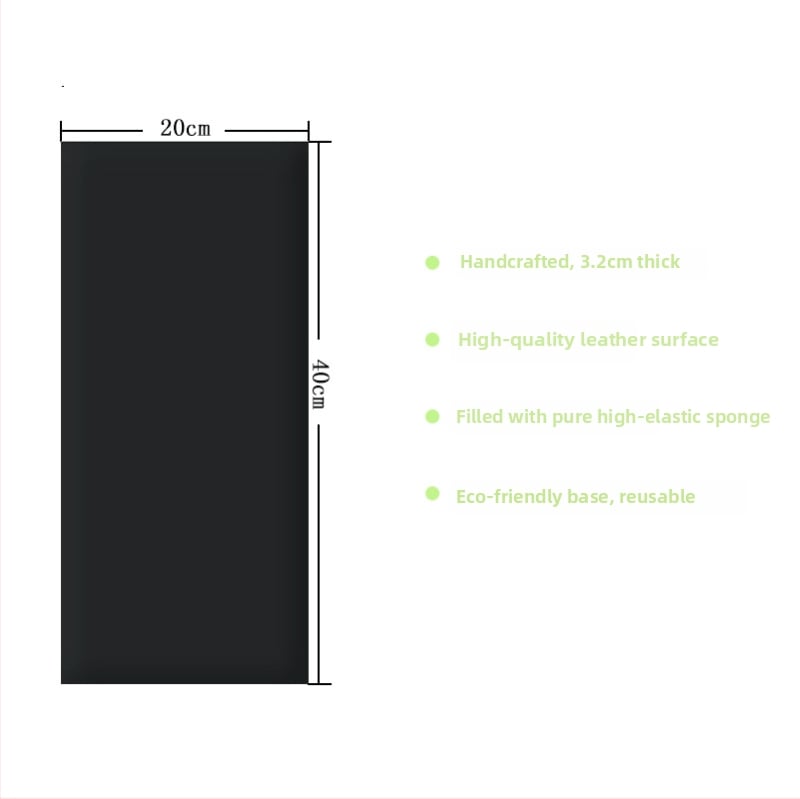 Vaikų apsauginė minkšta sieninė kilimėlis su lipnia tatami baze galvai ir nugarai — PVC medžiaga, animacinio stiliaus, vienos spalvos raštas, pritaikoma, tinkama svetainei, miegamajam, lauke ir restoranams