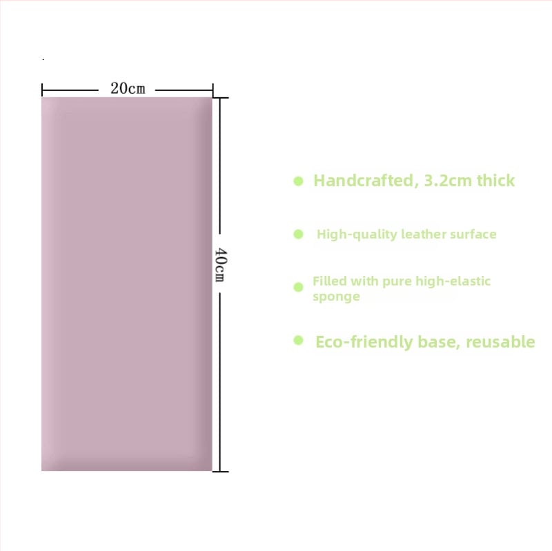 Vaikų apsauginė minkšta sieninė kilimėlis su lipnia tatami baze galvai ir nugarai — PVC medžiaga, animacinio stiliaus, vienos spalvos raštas, pritaikoma, tinkama svetainei, miegamajam, lauke ir restoranams