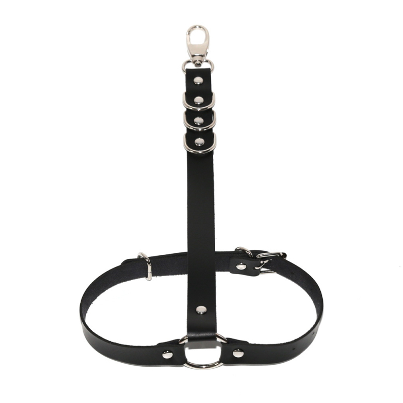 Kojos žiedas su pėdos kilpa ir grandine punk stiliaus roko gatvės šokiui, unisex, Cortex medžiaga, gėlių stilius, atskiras įpakavimas, pritaikymas įmanomas, Žiema 2025