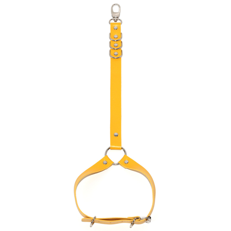 Kojos žiedas su pėdos kilpa ir grandine punk stiliaus roko gatvės šokiui, unisex, Cortex medžiaga, gėlių stilius, atskiras įpakavimas, pritaikymas įmanomas, Žiema 2025