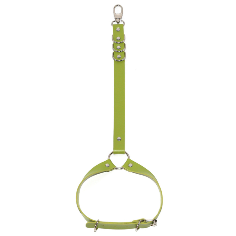 Kojos žiedas su pėdos kilpa ir grandine punk stiliaus roko gatvės šokiui, unisex, Cortex medžiaga, gėlių stilius, atskiras įpakavimas, pritaikymas įmanomas, Žiema 2025