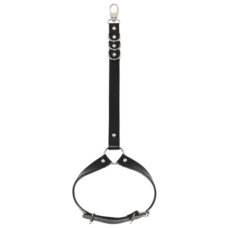 Kojos žiedas su pėdos kilpa ir grandine punk stiliaus roko gatvės šokiui, unisex, Cortex medžiaga, gėlių stilius, atskiras įpakavimas, pritaikymas įmanomas, Žiema 2025