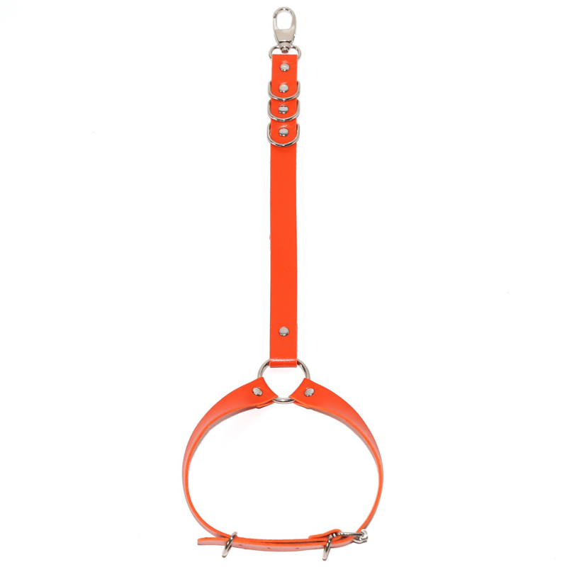 Kojos žiedas su pėdos kilpa ir grandine punk stiliaus roko gatvės šokiui, unisex, Cortex medžiaga, gėlių stilius, atskiras įpakavimas, pritaikymas įmanomas, Žiema 2025