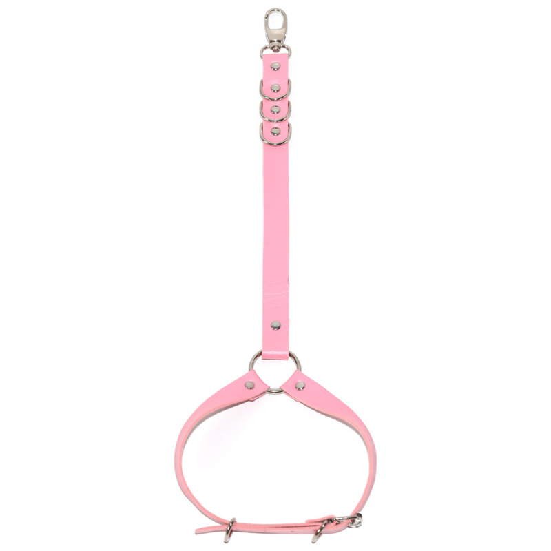 Kojos žiedas su pėdos kilpa ir grandine punk stiliaus roko gatvės šokiui, unisex, Cortex medžiaga, gėlių stilius, atskiras įpakavimas, pritaikymas įmanomas, Žiema 2025