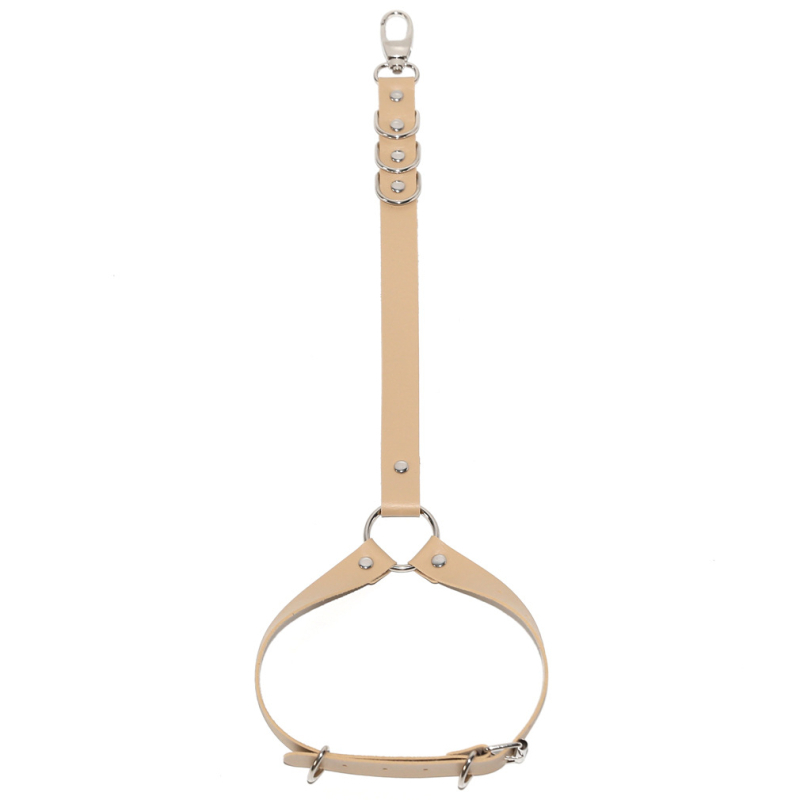 Kojos žiedas su pėdos kilpa ir grandine punk stiliaus roko gatvės šokiui, unisex, Cortex medžiaga, gėlių stilius, atskiras įpakavimas, pritaikymas įmanomas, Žiema 2025