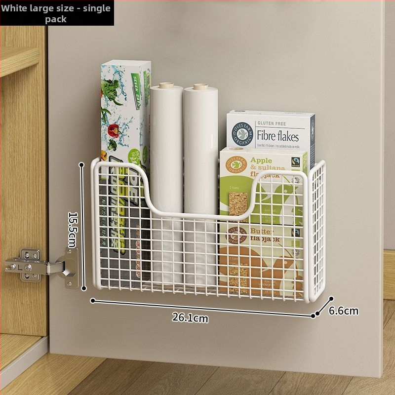 Virtuvės spintos durų vidinis laikymo laikiklis – Geležis, atviras dizainas, šiuolaikinis minimalistinis stilius, tinkamas virtuvei ir restoranui