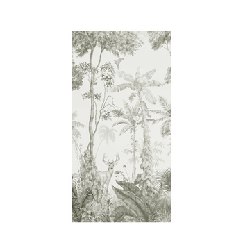 Sienas pārklājums – Franču stila meža brieža motīvs, arku sienas gleznojums, sintētiskas šķiedras, 3 slāņu kompozīcija