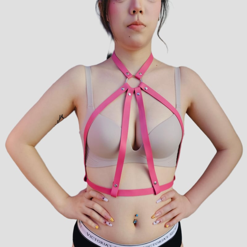 Pieaugušo seksa rotaļlieta, pank stila — metāla alumīnija ķēdes gredzens ķermei, roku darbs, ādai draudzīgs, individuāli iepakots