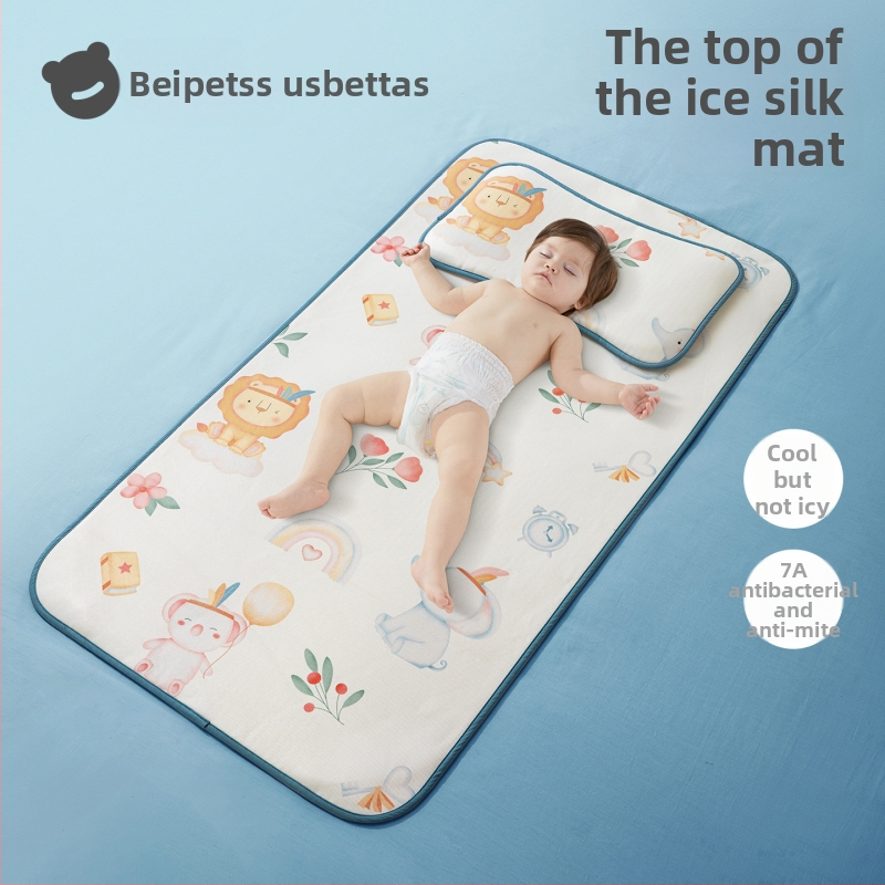 Bepeps Chladicí matrac pre bábätká – Prírodné vlákna eukaliptusu a polyester, pre deti 1–2 roky, matrac do postieľky