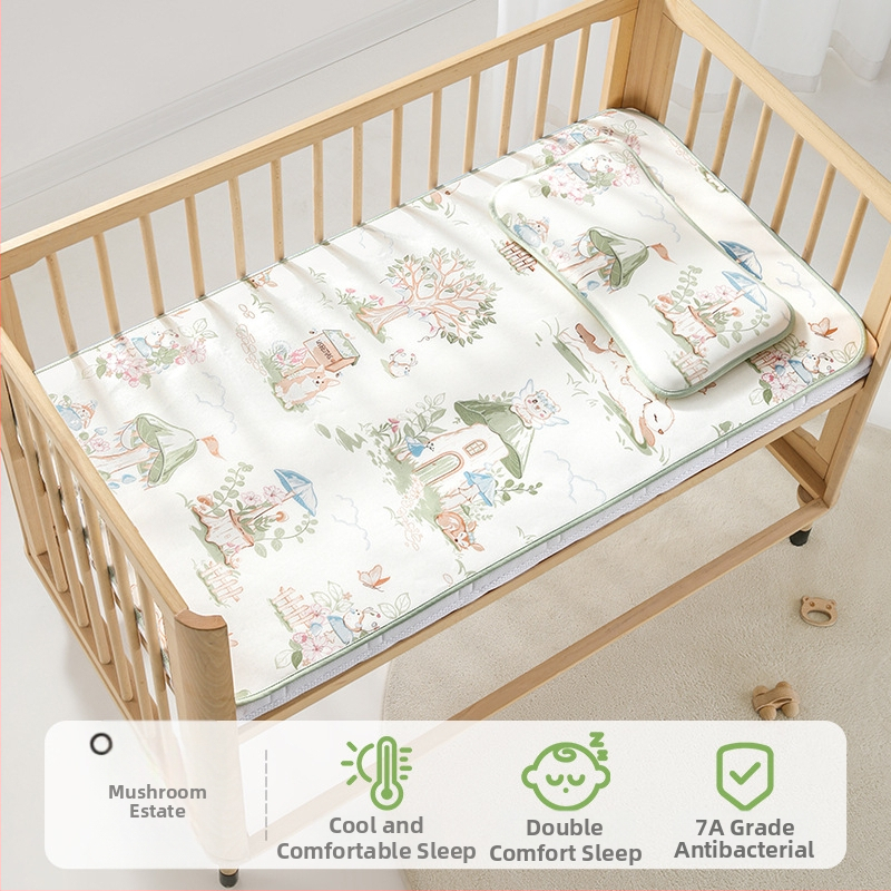 Bepeps Chladicí matrac pre bábätká – Prírodné vlákna eukaliptusu a polyester, pre deti 1–2 roky, matrac do postieľky