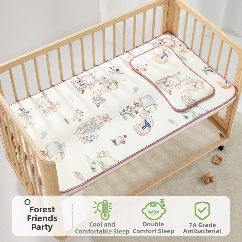 Bepeps Chladicí matrac pre bábätká – Prírodné vlákna eukaliptusu a polyester, pre deti 1–2 roky, matrac do postieľky