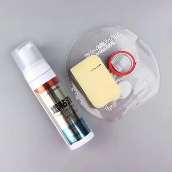 Cool Sleep Stalo teniso raketės gumos valymo ir priežiūros skystis su putų šluoste – viskozės didinimo komplektas