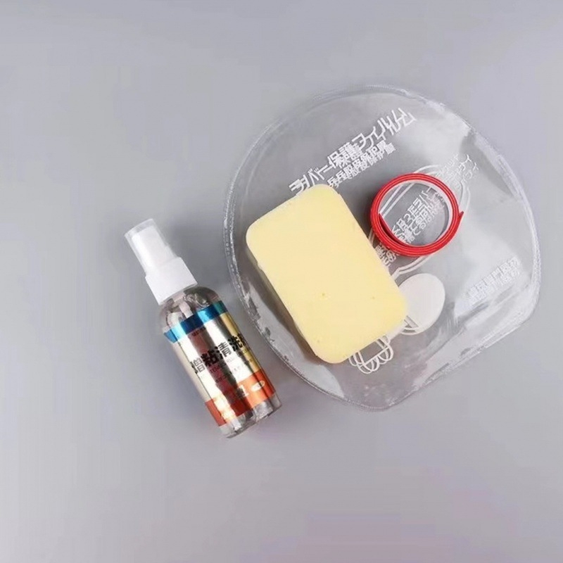 Cool Sleep Stalo teniso raketės gumos valymo ir priežiūros skystis su putų šluoste – viskozės didinimo komplektas