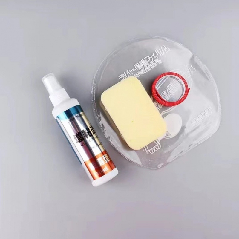 Cool Sleep Stalo teniso raketės gumos valymo ir priežiūros skystis su putų šluoste – viskozės didinimo komplektas