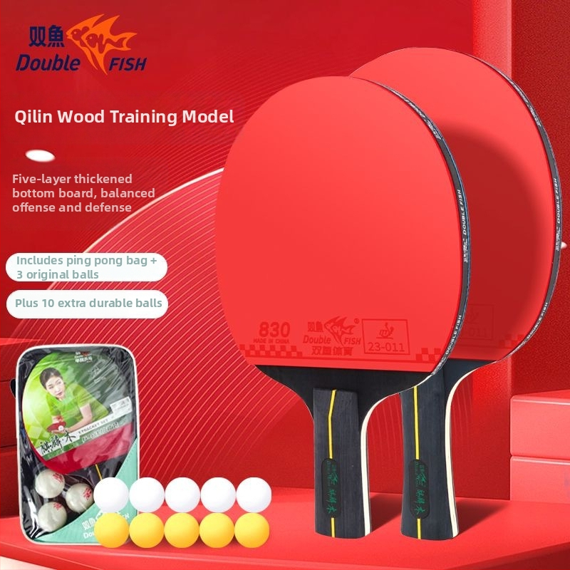 DOUBLE FISH stalo teniso raketė, anti-klijų guma, prekės kodas S-5, tinkama stalo tenisui ir badmintonui