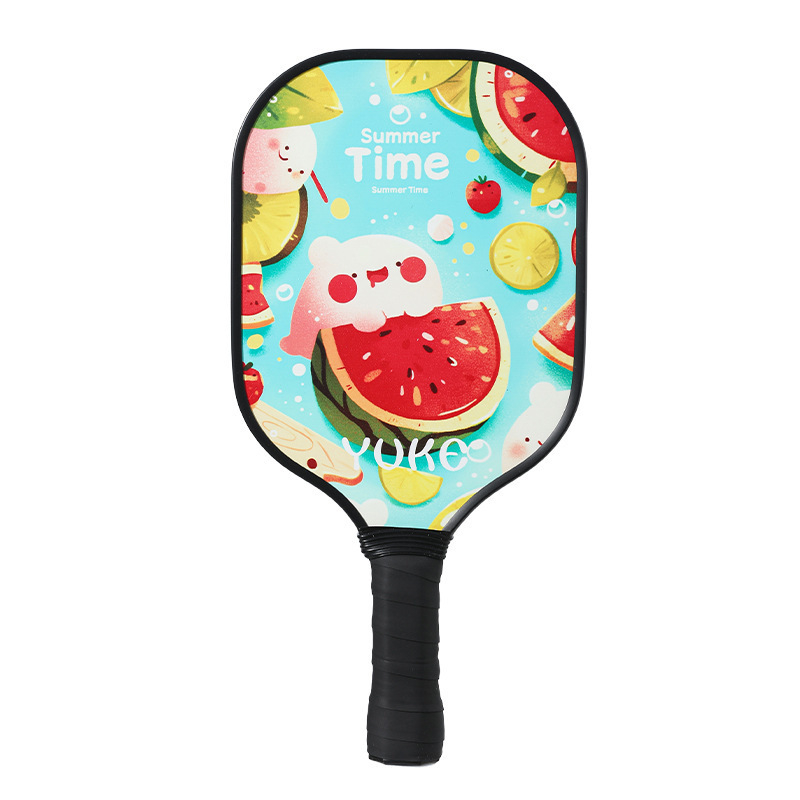 Pickleball set za djecu – treniranje početnika, kompletan set; Težina: 280 g po raketi; 760 g za cijeli set; Materijal: 11-slojno topolovo drvo; Marka: Yuke