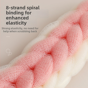 Fürdőbar habzó scrub virág a hátnak – PE