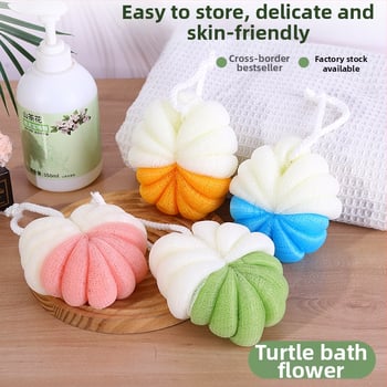 Fürdőbar habzó scrub virág a hátnak – PE