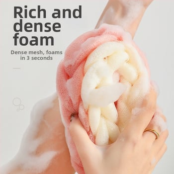Fürdőbar habzó scrub virág a hátnak – PE