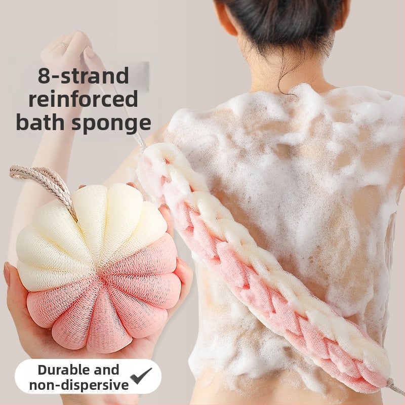 Fürdőbar habzó scrub virág a hátnak – PE