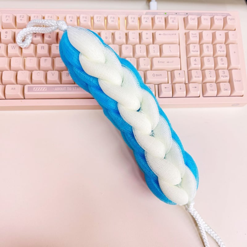 Fürdőbar habzó scrub virág a hátnak – PE