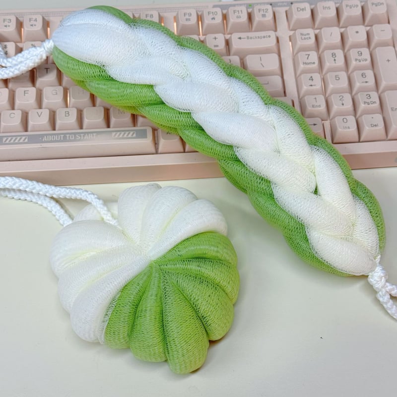 Fürdőbar habzó scrub virág a hátnak – PE