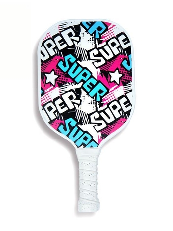 Fiberglass pickleball reketa s opcijom ispisa logotipa (Materijal: Fiberglass; Marca: Blue Power; Težina: 220 g)
