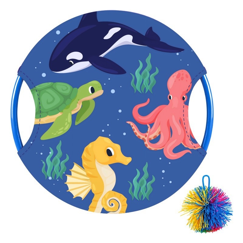 Vecāku un bērnu sporta apmācību spēle ar bumbiņu mešanas plāksni koordinācijai (7–14 gadi) - PP iepakojums, pieejams video vadītājs