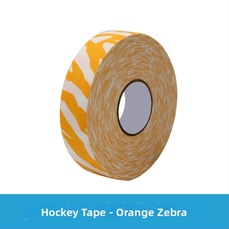 Памучна хокей лента за захват на стика – износоустойчива противохлъзгаща лента за хокей и хокей на лед, кутия 100 броя, защита на дланта, лакътя и глезена