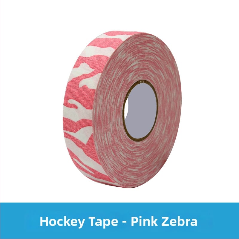 Памучна хокей лента за захват на стика – износоустойчива противохлъзгаща лента за хокей и хокей на лед, кутия 100 броя, защита на дланта, лакътя и глезена