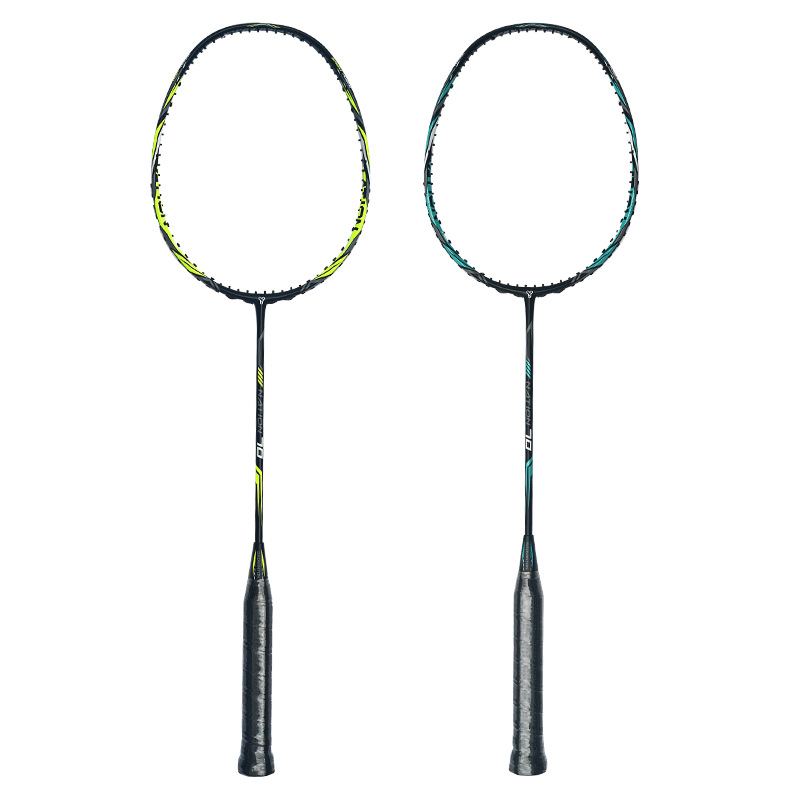 YImiba badmintona rekete, pilnīgs oglekļa šķiedras rāmis, 30T konfigurācija, neilona diegi, svars 80–84 g, vispusēja veiktspēja