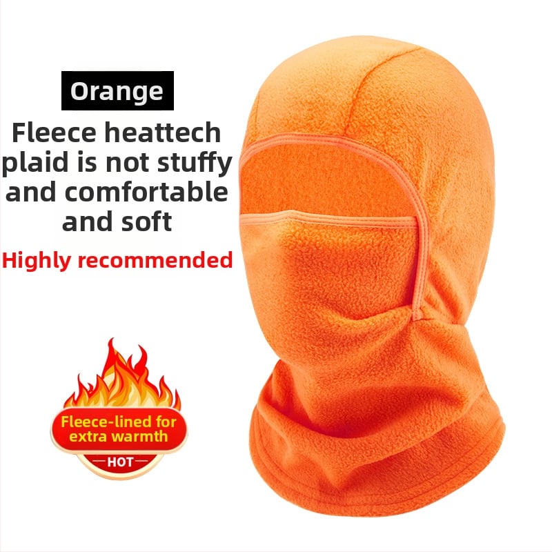 Velosipēdu sejas maska no polārā flīsa, unisex, pielāgojama apstrāde, ziemas sejas aizsardzība