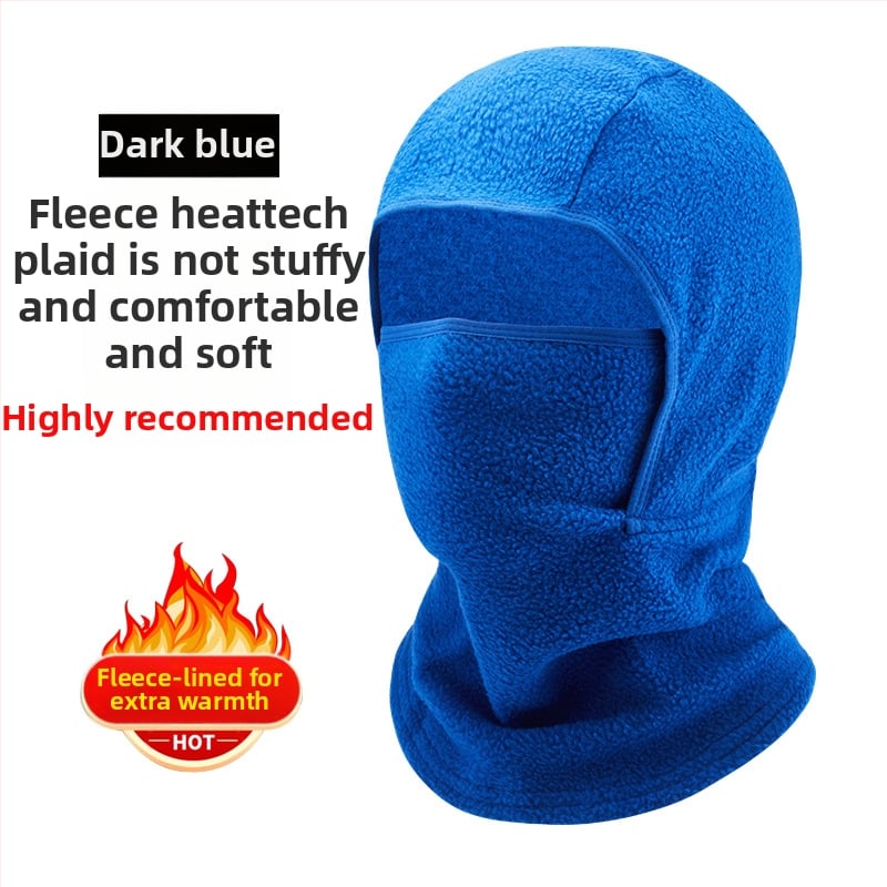 Velosipēdu sejas maska no polārā flīsa, unisex, pielāgojama apstrāde, ziemas sejas aizsardzība
