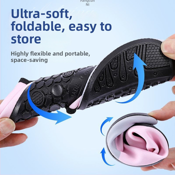 Unisex ūdens kurpes pludmales, niršanas un upes pārgājieniem – pretslīdēšana, izturīgas, elpojošas, PVC augšdaļa un zole