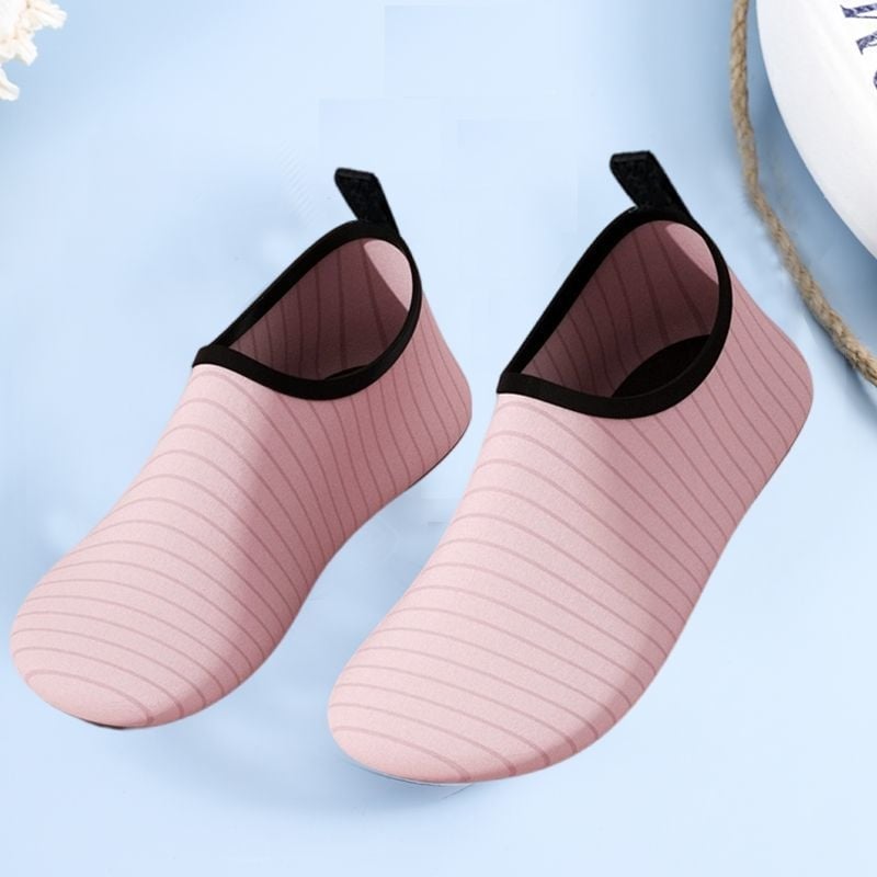 Unisex ūdens kurpes pludmales, niršanas un upes pārgājieniem – pretslīdēšana, izturīgas, elpojošas, PVC augšdaļa un zole