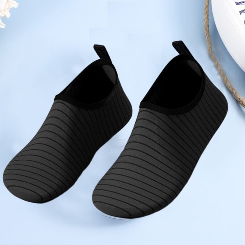 Unisex ūdens kurpes pludmales, niršanas un upes pārgājieniem – pretslīdēšana, izturīgas, elpojošas, PVC augšdaļa un zole