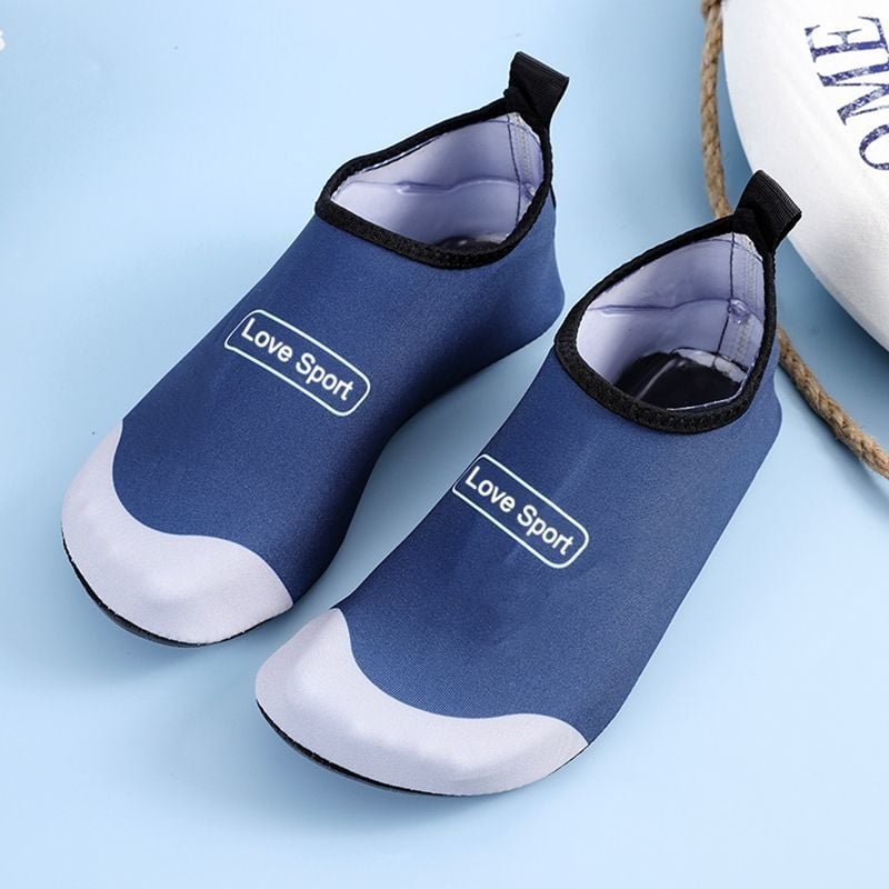 Unisex ūdens kurpes pludmales, niršanas un upes pārgājieniem – pretslīdēšana, izturīgas, elpojošas, PVC augšdaļa un zole