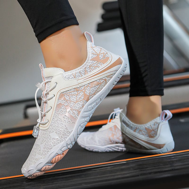 Unisex upes taku kurpes, anti-slip gumijas zole, ātri žūstošs virsējais Air Layer, priekšējā šņorēšana, zems augums