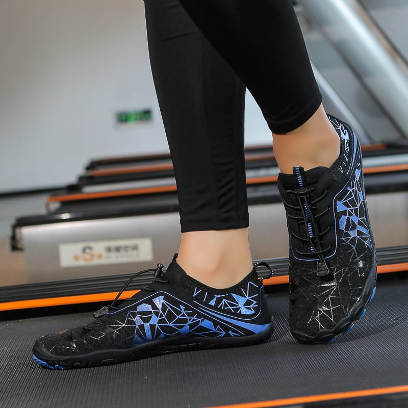 Unisex upes taku kurpes, anti-slip gumijas zole, ātri žūstošs virsējais Air Layer, priekšējā šņorēšana, zems augums