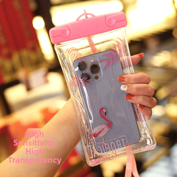 PVC αδιάβροχη θήκη κινητού, συμβατή με συσκευές έως 7,2 ίντσες, εκτύπωση λογότυπου, προσαρμογή (PVC • αδιάβροχο • έως 7,2 ίντσες • εκτύπωση λογότυπου • προσαρμογή)