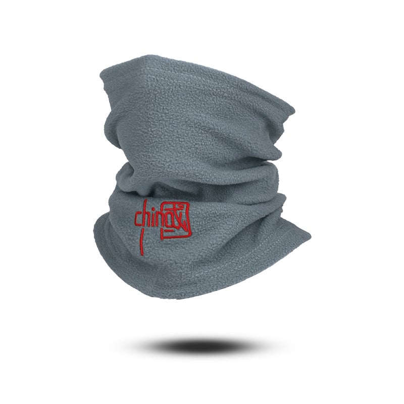 Riteņbraukšanas sejas maska ar kakla siltinājumu un kapuci, ziemas flīss (Kods: FFQXTT; Zīmols: 朋意; Audums: Konvencionāls; Starptautiskais izvozs: Jā)