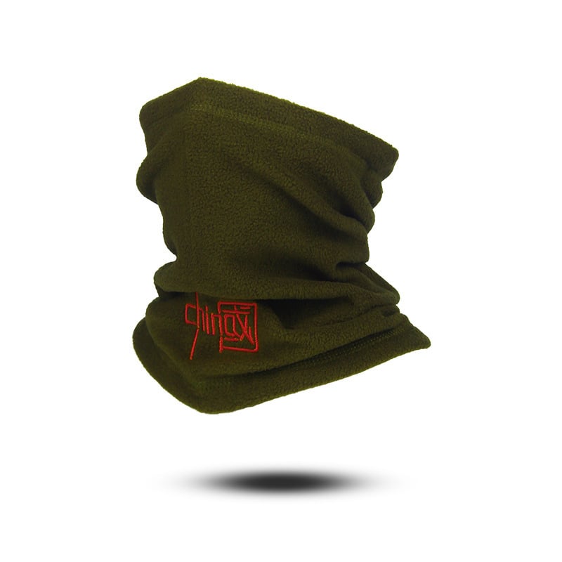 Riteņbraukšanas sejas maska ar kakla siltinājumu un kapuci, ziemas flīss (Kods: FFQXTT; Zīmols: 朋意; Audums: Konvencionāls; Starptautiskais izvozs: Jā)