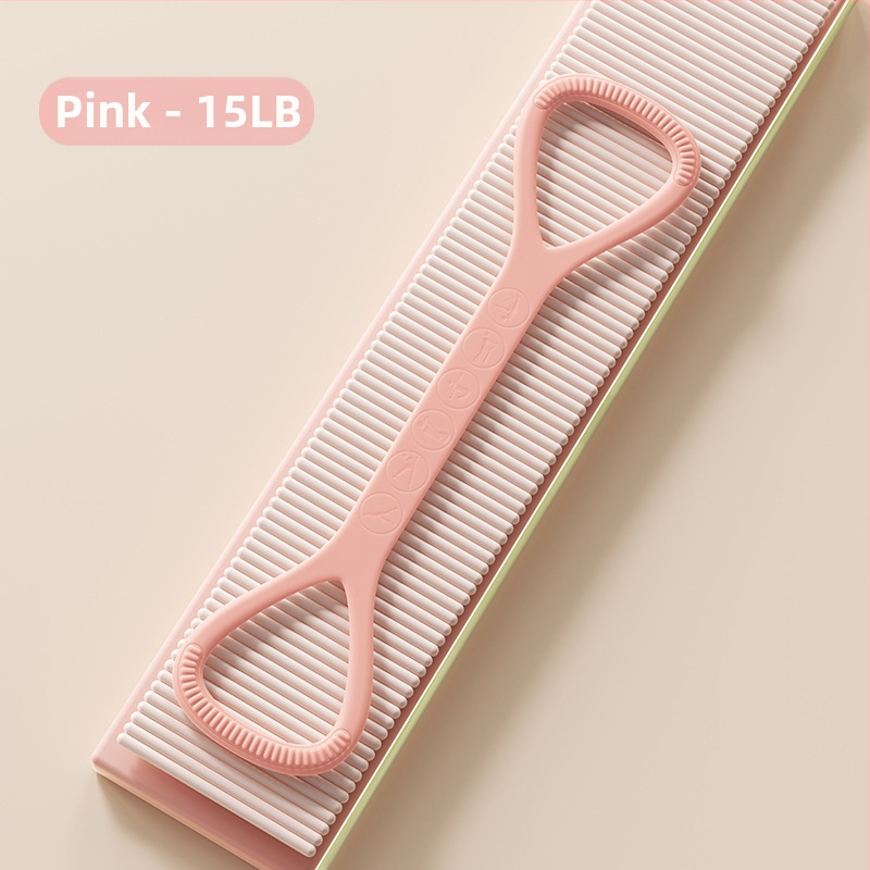 Silikona spriegotājs ar astoņnieka formu (Figure-8), 165 g, piemērots jogai un fitnesam