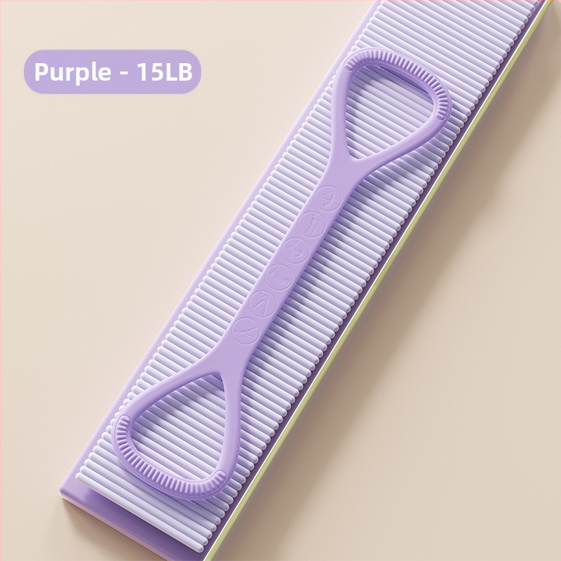 Silikona spriegotājs ar astoņnieka formu (Figure-8), 165 g, piemērots jogai un fitnesam