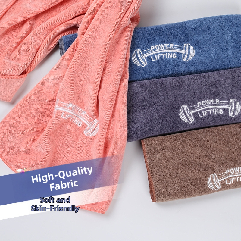 Športová utierka z mikrovlákna pre fitnes – rýchloschnúca, vysoká savosť, 400 g, zmesové vlákno