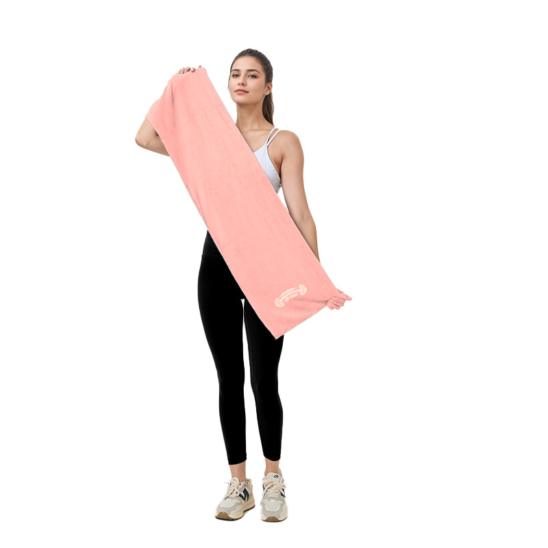 Mikrošķiedras sporta dvielis fitnesam – ātri žūst, augsta absorbcija, 400 g, sajaukta pavediena