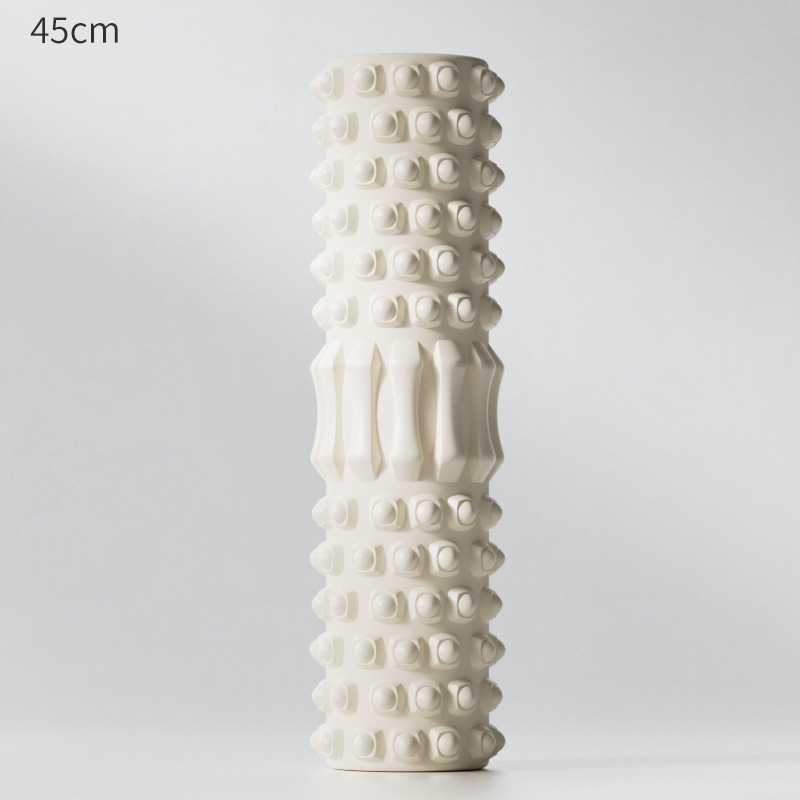 Tuščiaviduris putų volas masažui — joga ir pilates (Medžiaga: PVC+EVA; Konstrukcija: tuščiavidurė; Naudojimas: raumenų atsipalaidavimui; Tinkamas namų naudojimui)