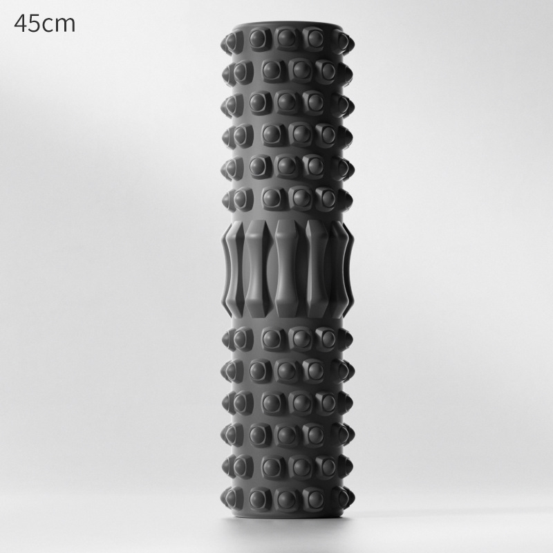 Tuščiaviduris putų volas masažui — joga ir pilates (Medžiaga: PVC+EVA; Konstrukcija: tuščiavidurė; Naudojimas: raumenų atsipalaidavimui; Tinkamas namų naudojimui)